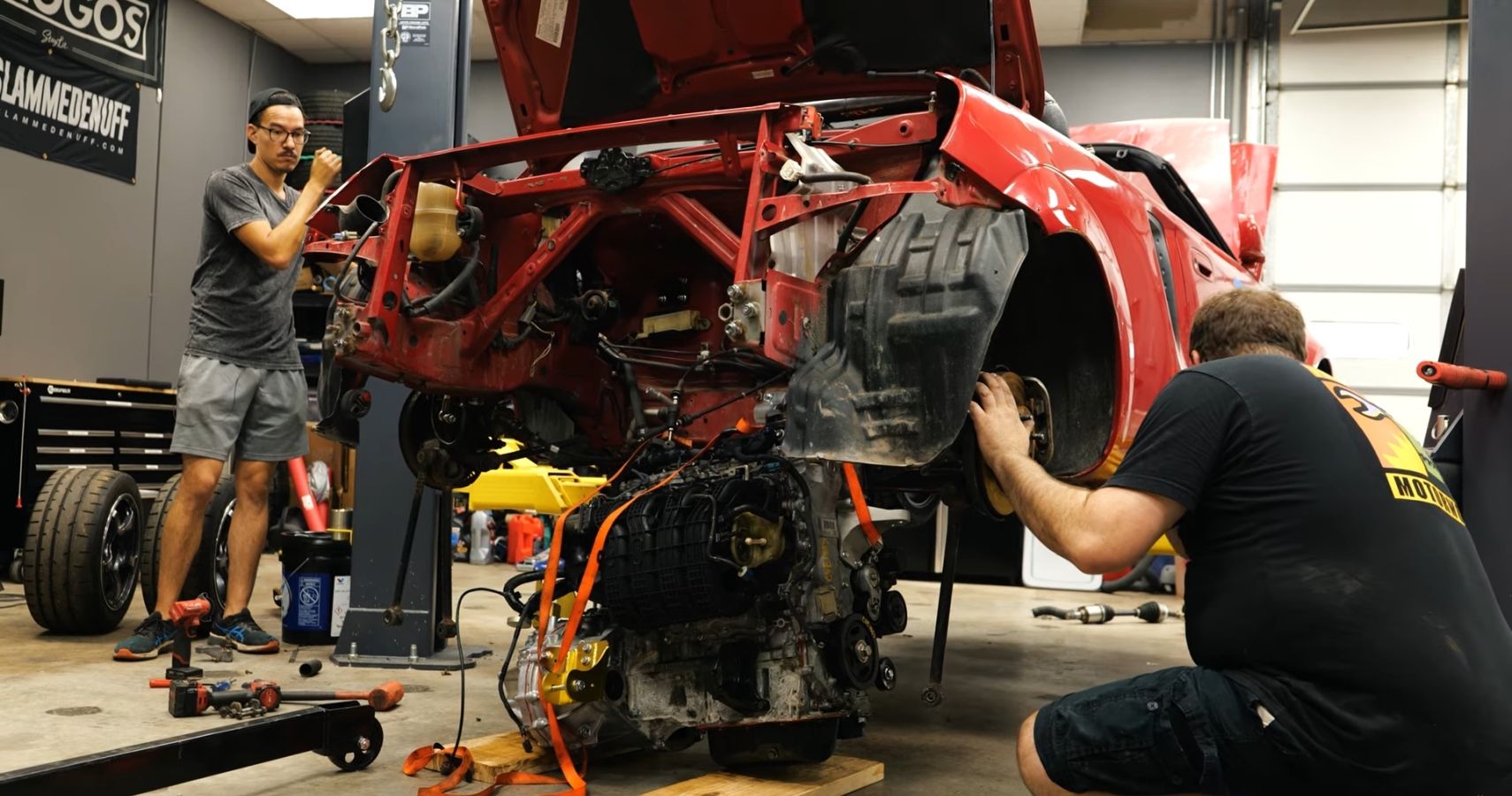 Find Out How To Shove A Camry Engine Into A Toyota MR2