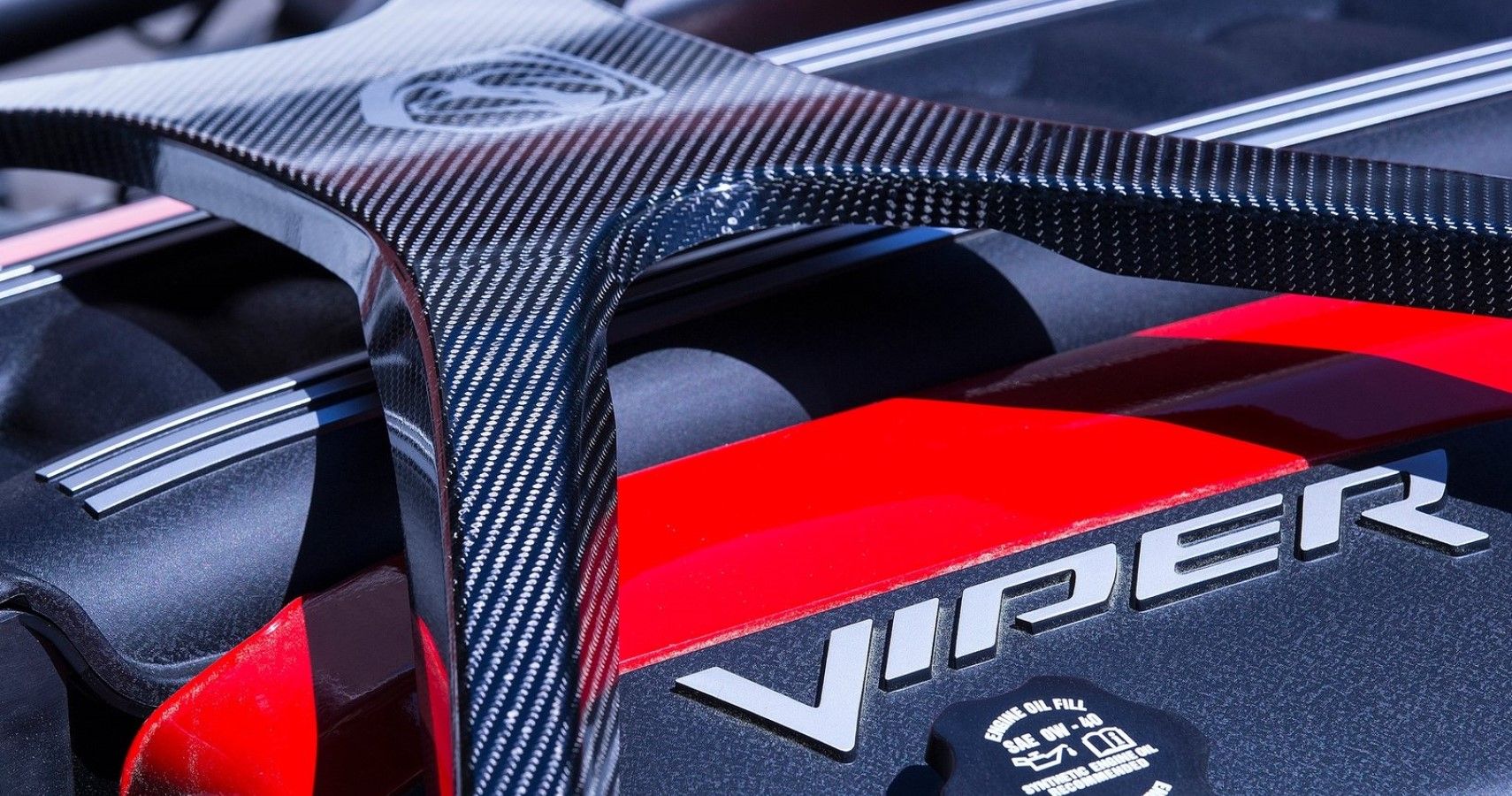 Dodge Viper ACR Extreme engine close-up view