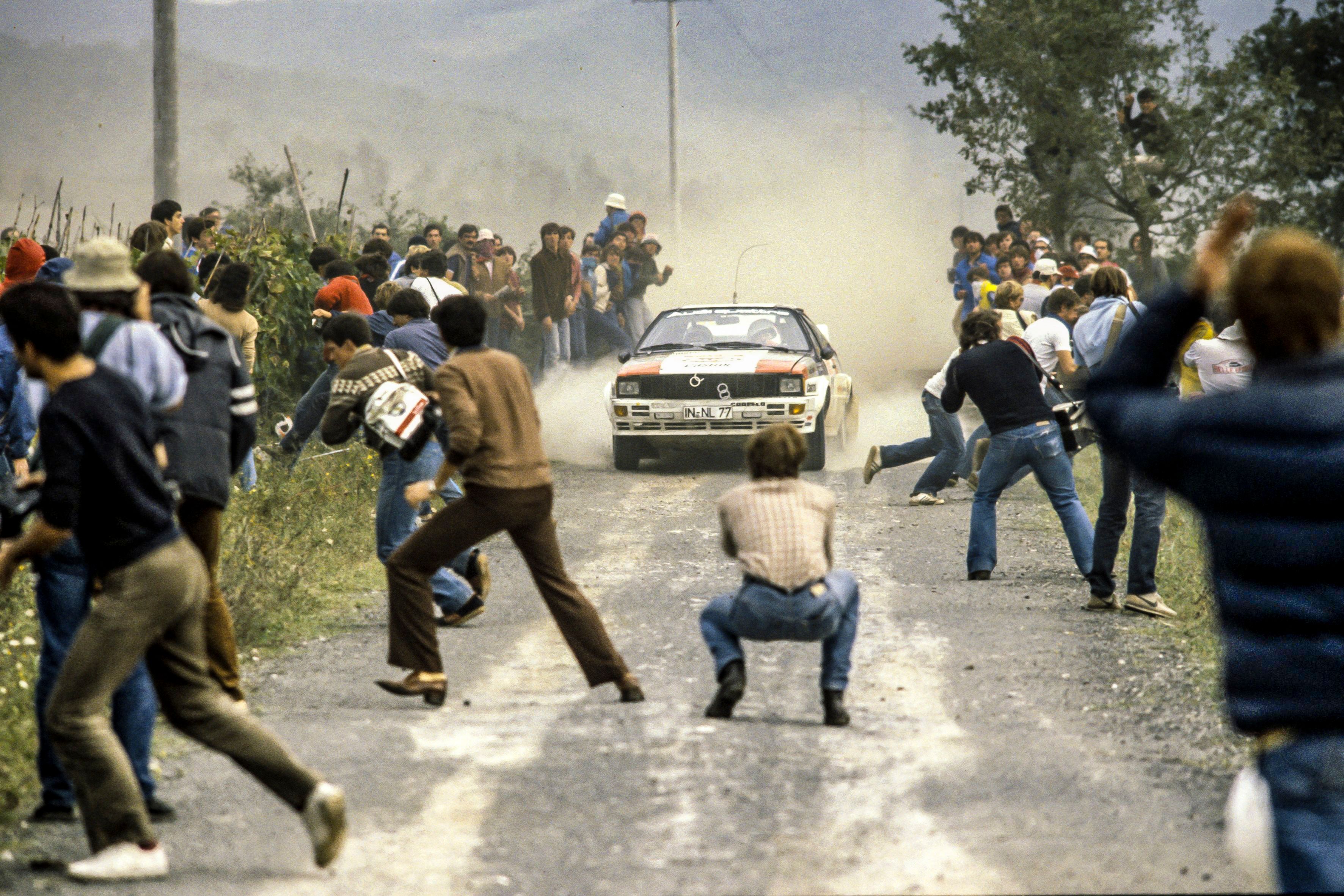 Michele Mouton During 1981 Rally Sanremo That She Won