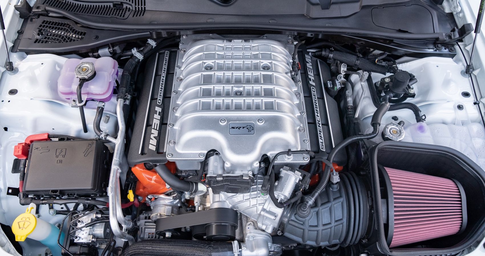 2021 Challenger SRT Hellcat Engine Main Shot