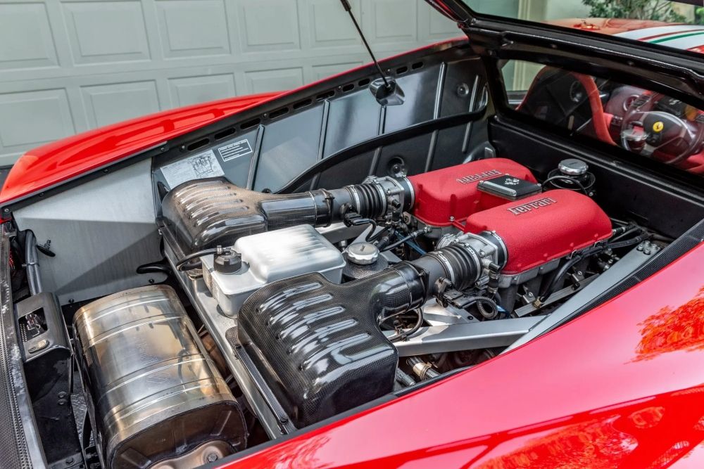 Ferrari 360 Challenge Stradale engine 