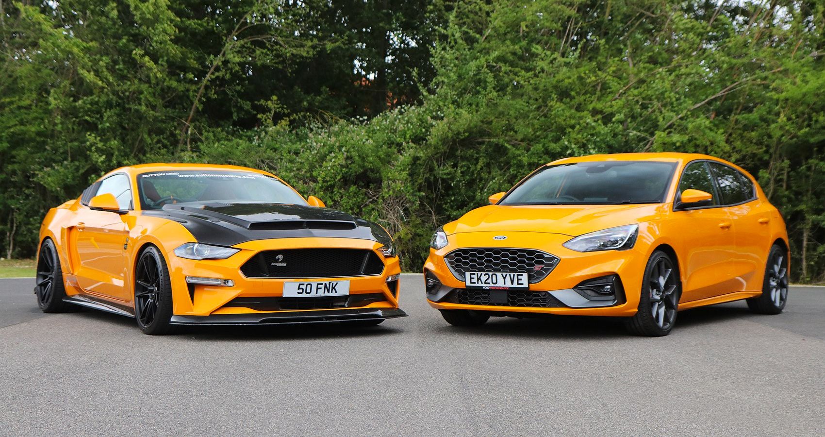 Ford Mustang and Ford Focus