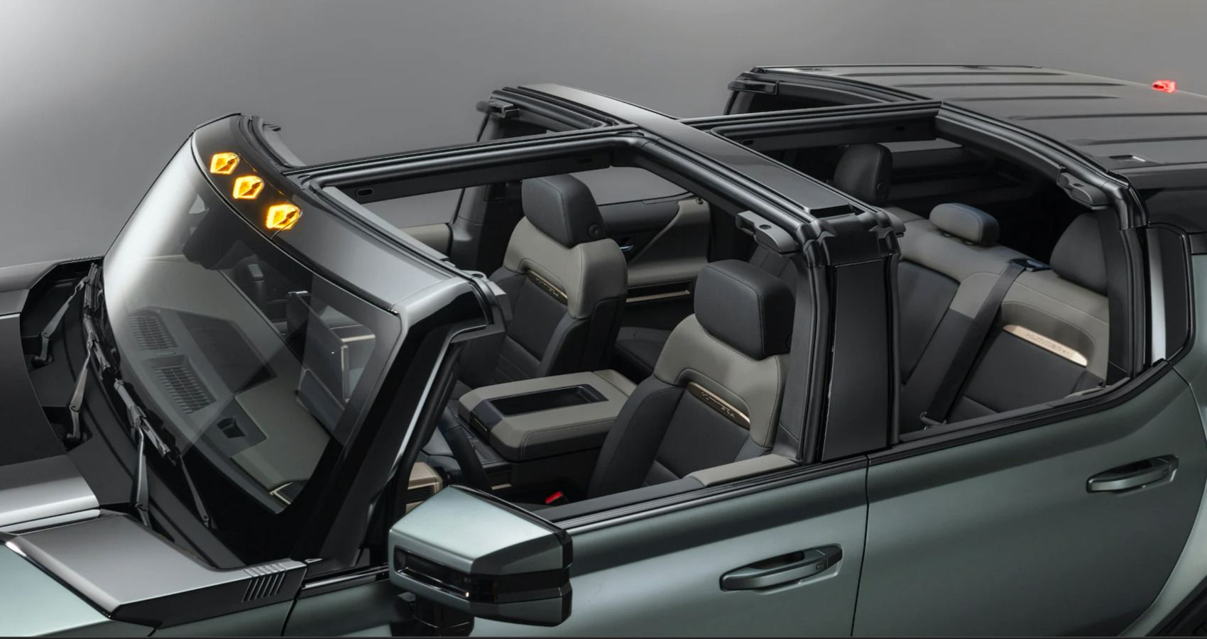 Let's Take A Look At The Interior Of The GMC Hummer EV