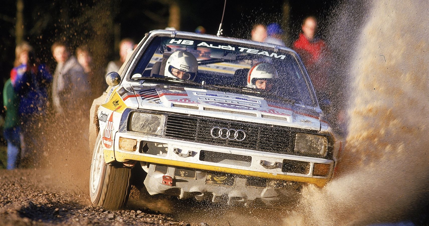 Michele Mouton Driving For Audi In The WRC