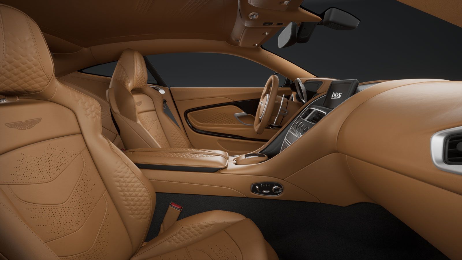 2023 Aston Martin DBS Interior View, Beige