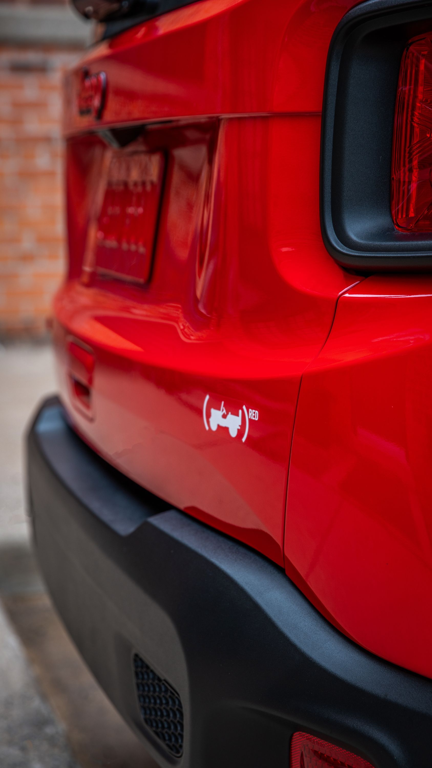 2023 Jeep Renegade Rear Details RED Edition