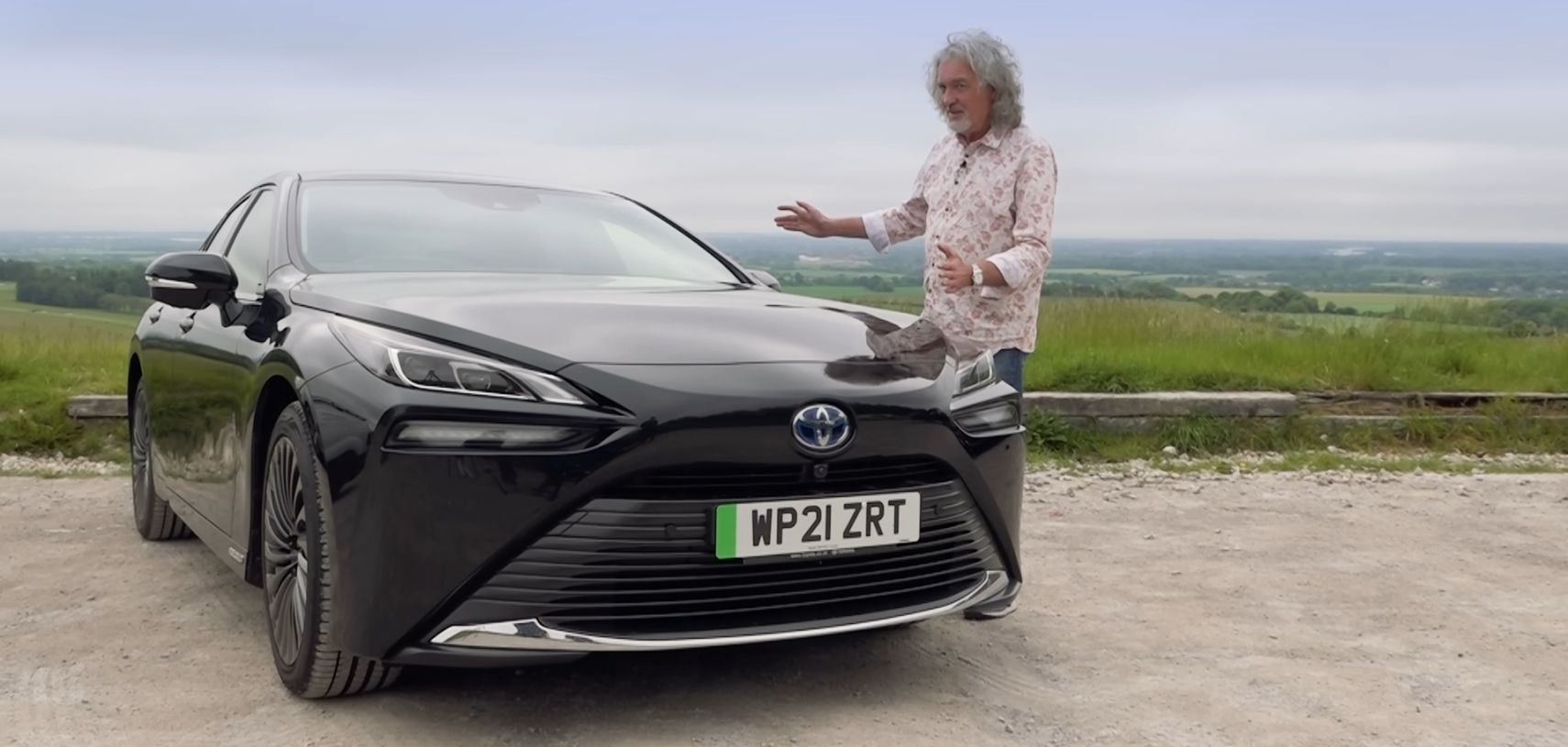 James May With His Toyota Mirai