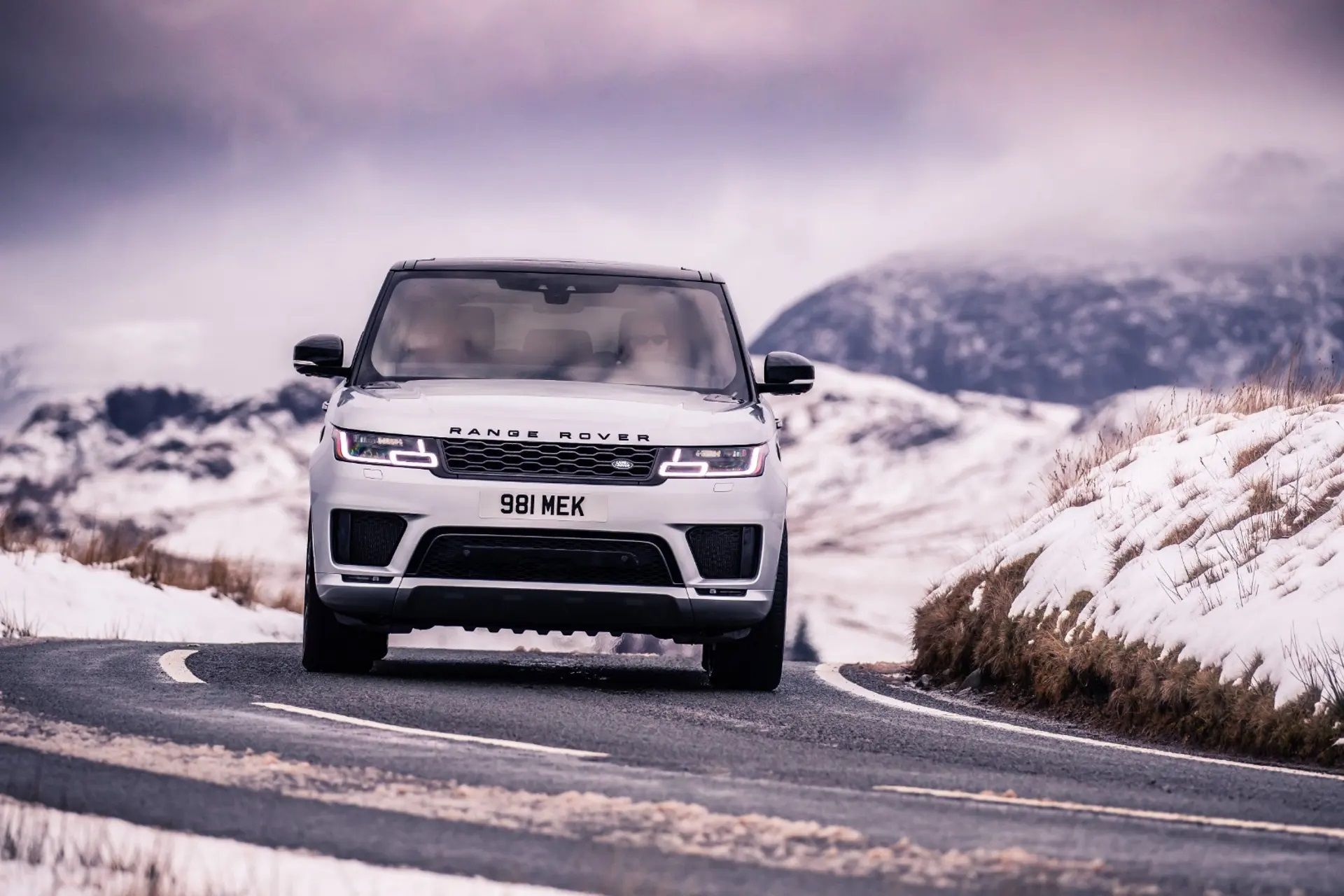 Land Rover Range Rover Sport HST on the road