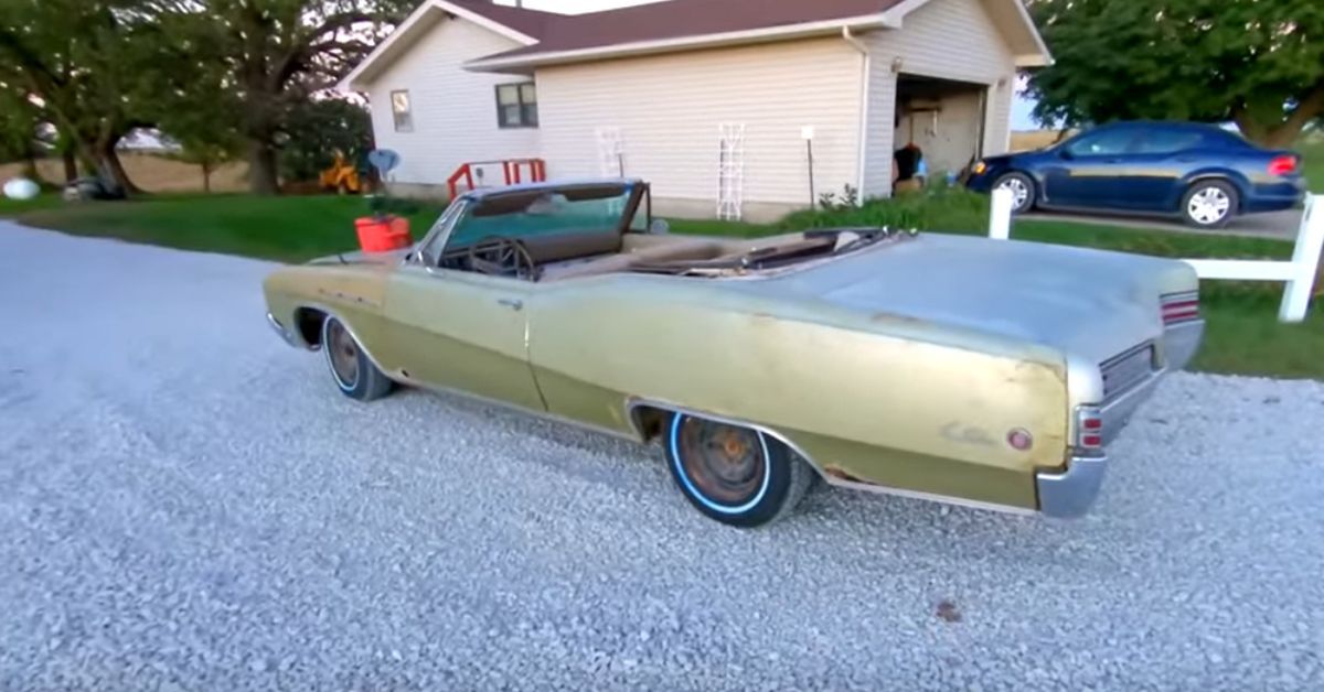 This 1968 Buick LeSabre Convertible Gets Back On The Road After 25 Years