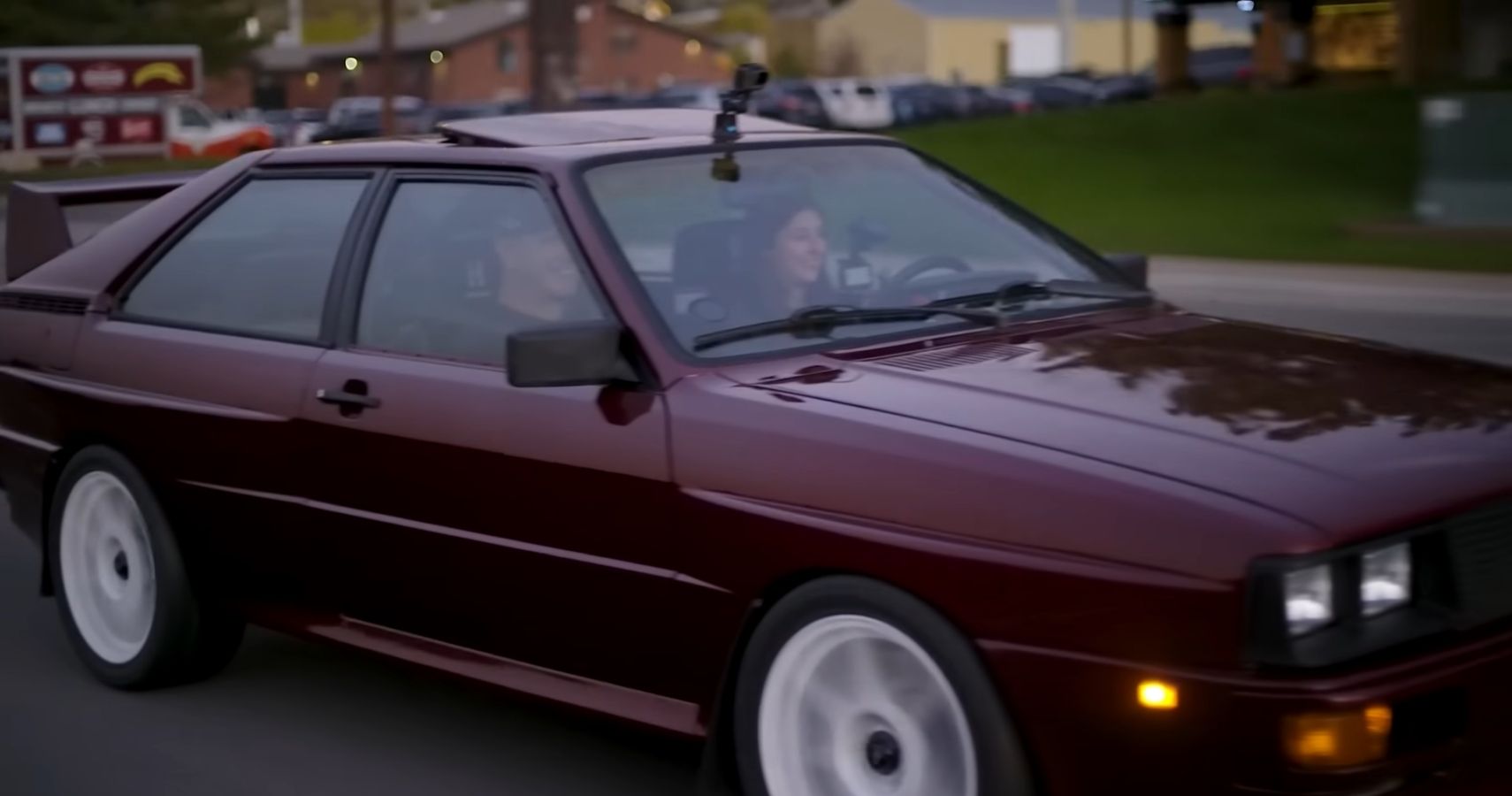 Lia Block Gives Her Daily Epic New Drive Audi Ur-Quattro A Shakedown