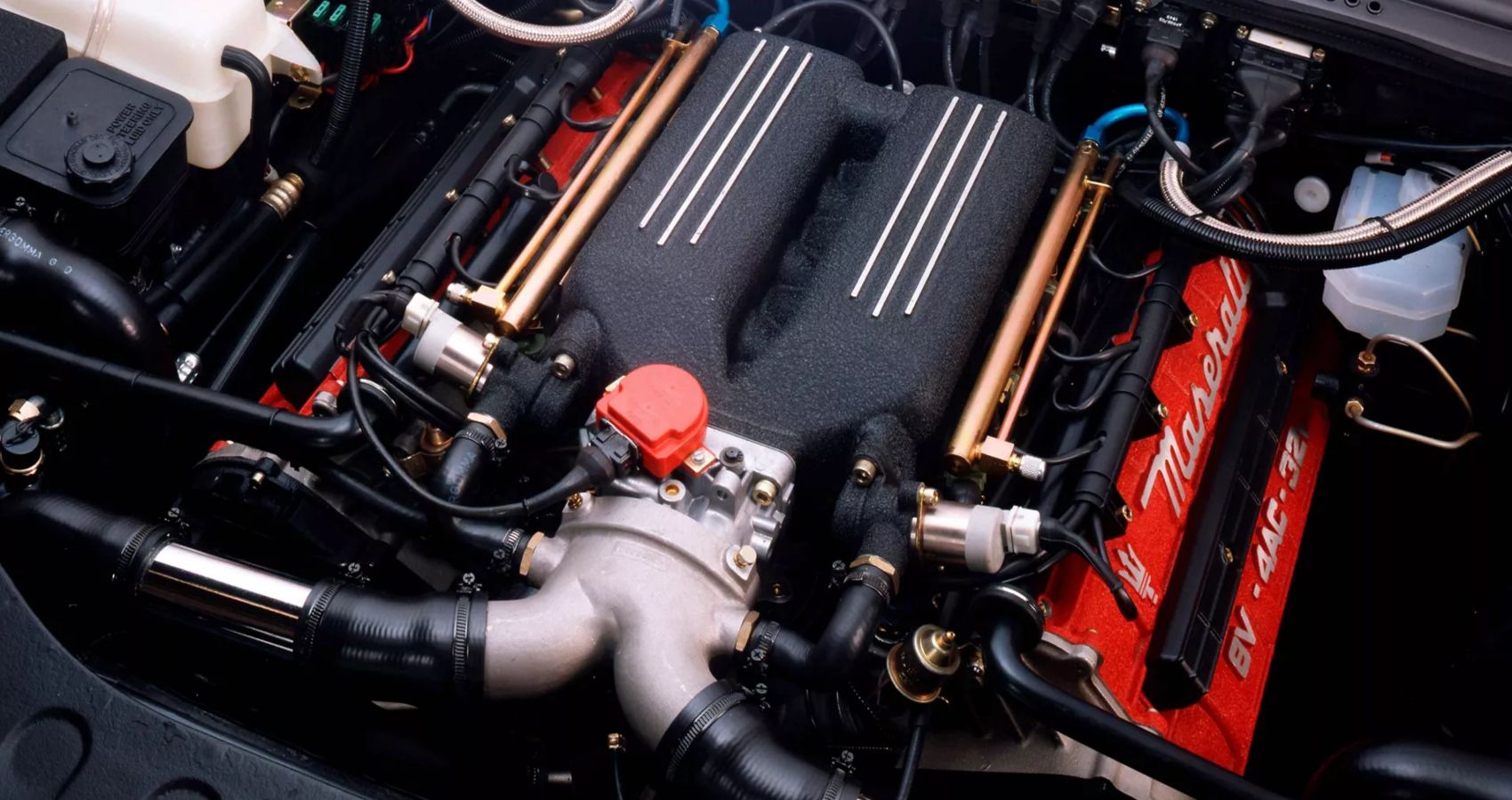 Maserati Shamal Engine View