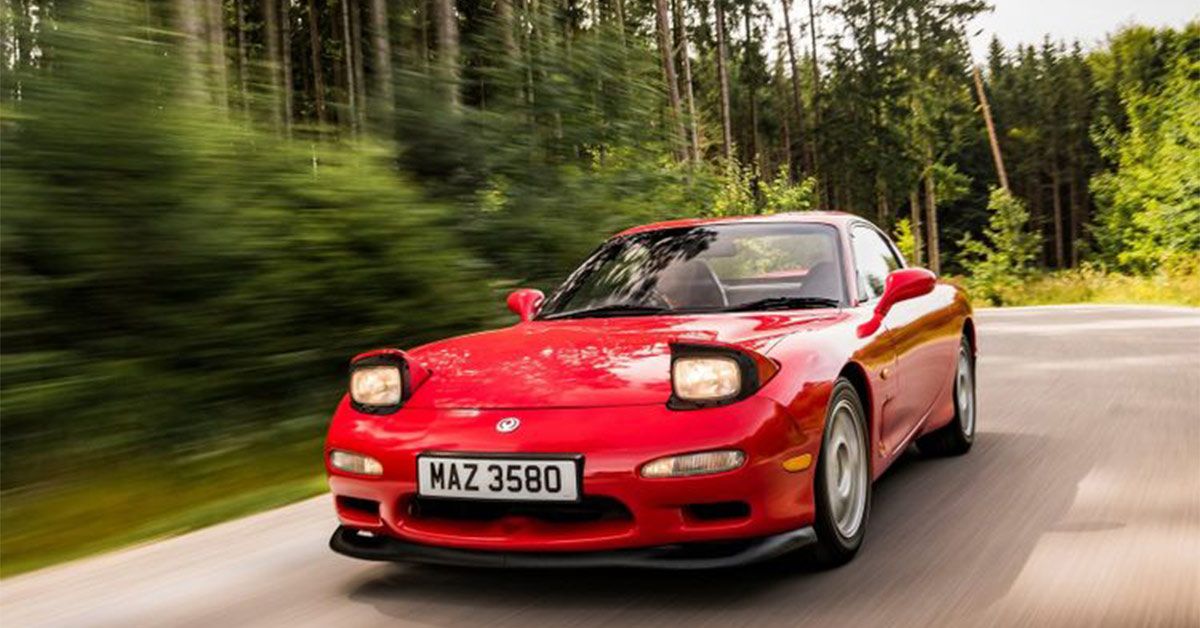 Mazda-RX-7-FD-(red)---front