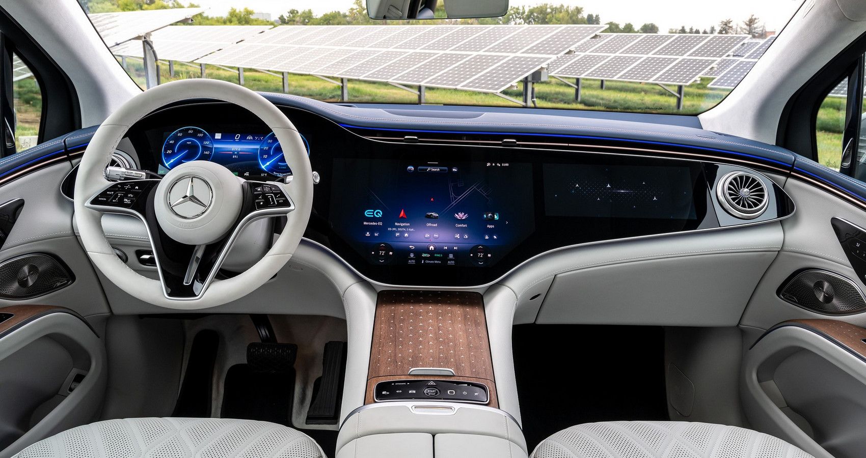 Mercedes-Benz EQS SUV Interiotr