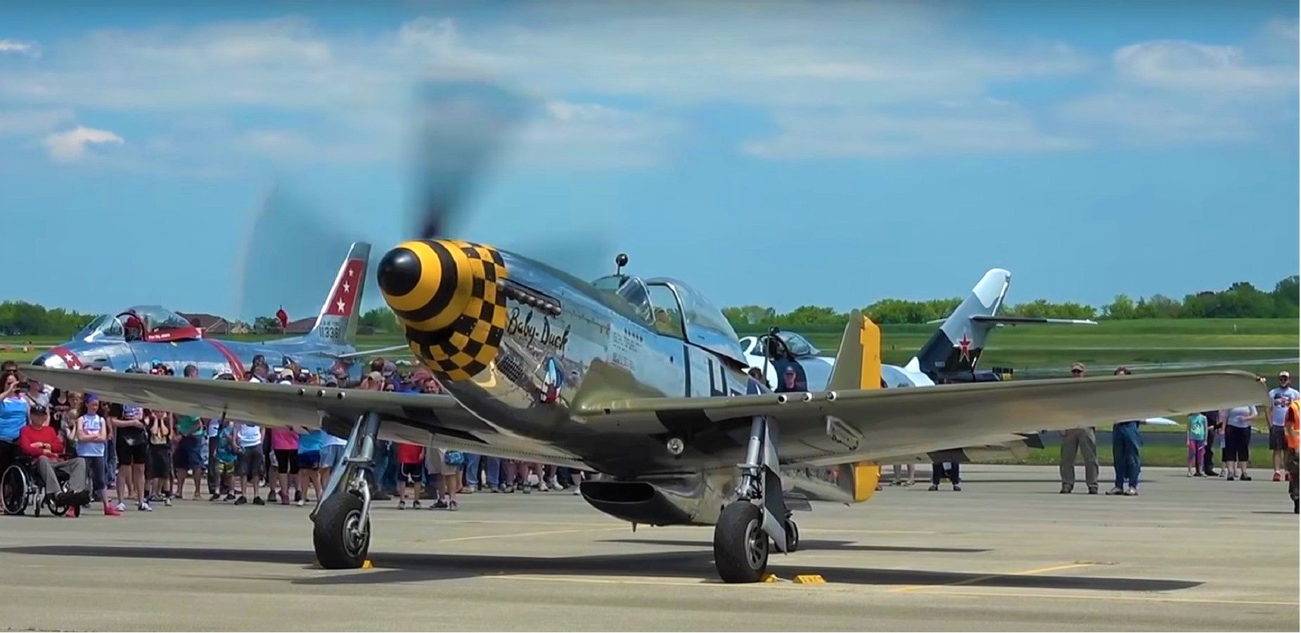 North American P-51 Mustang - Front