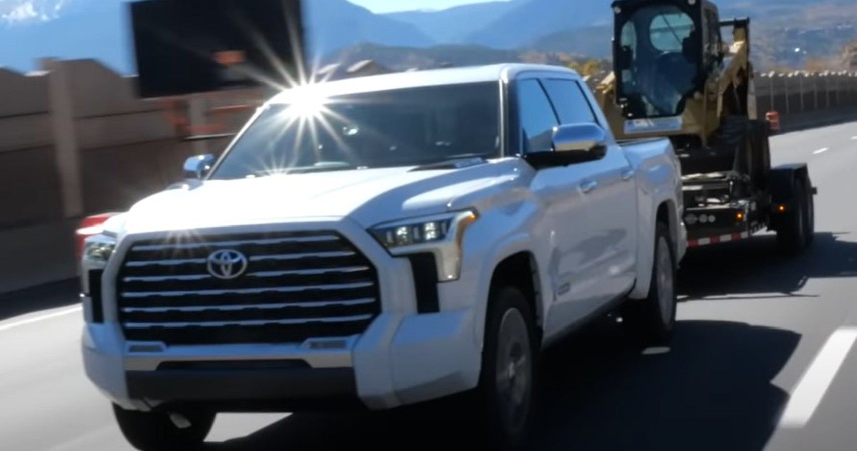 See The New Toyota Tundra Take On One Of The World's Toughest Towing