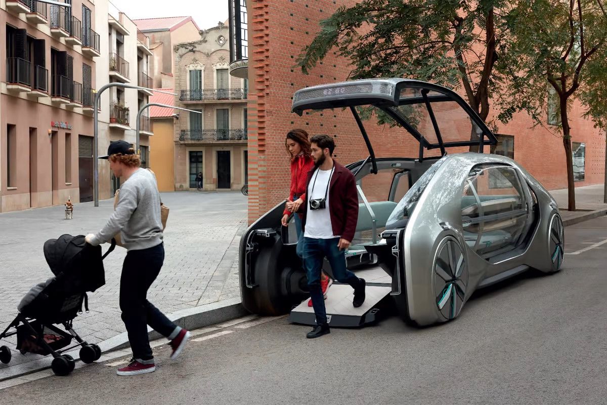 Renault EZ-GO ride-sharing concept 