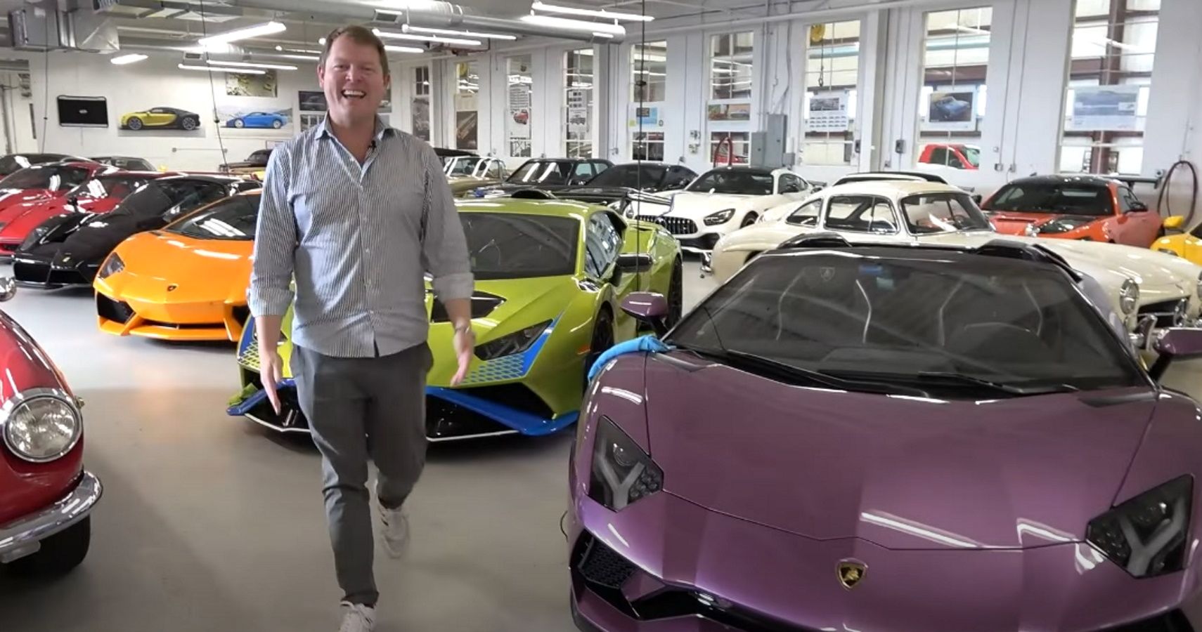 Supercar Collector Takes An Amazing Tour Of The 450 Cars In The Audrain Collection
