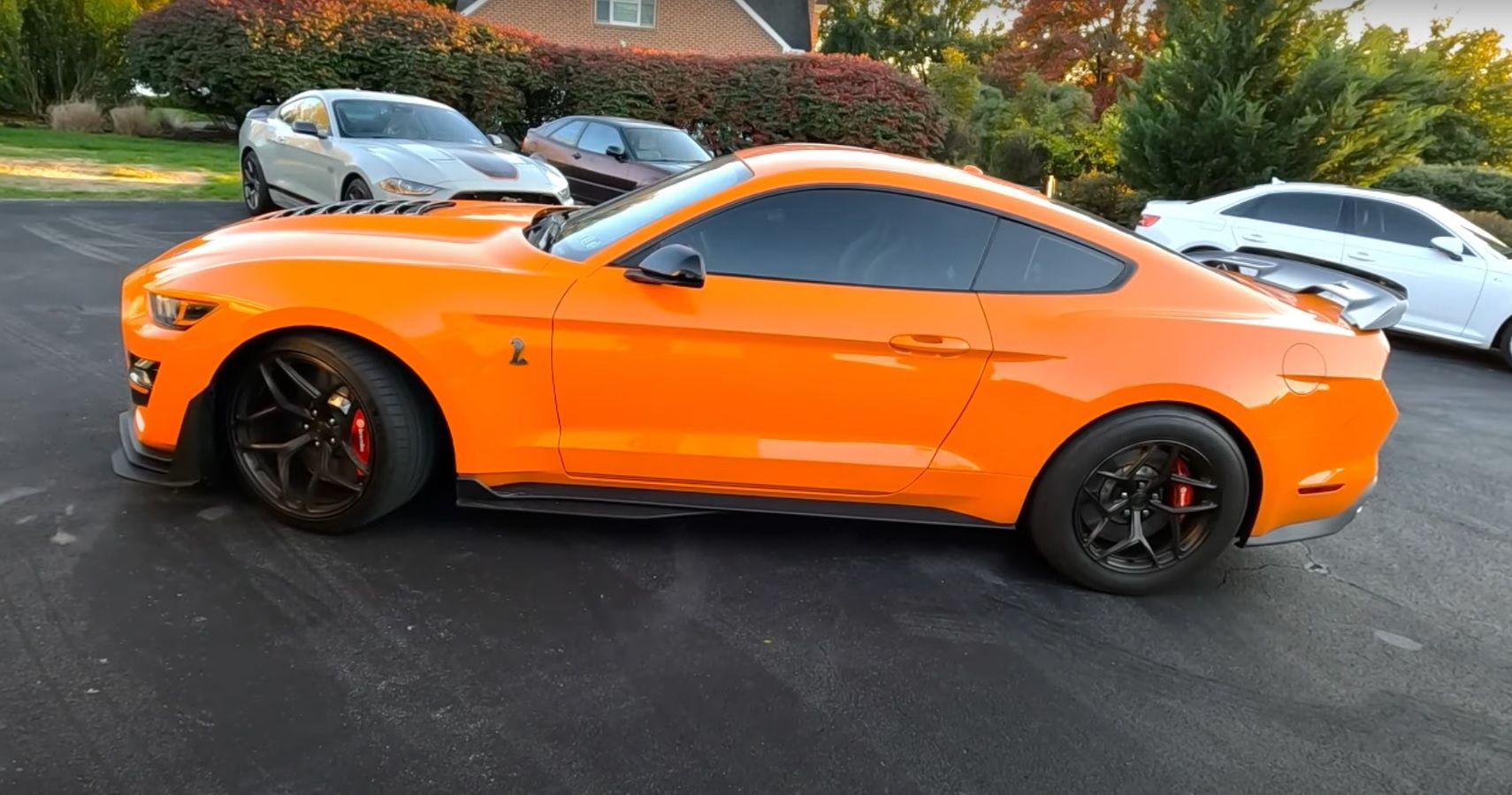 Street Speed 717 Orange Shelby Ford Mustang GT500 with 1,000 HP