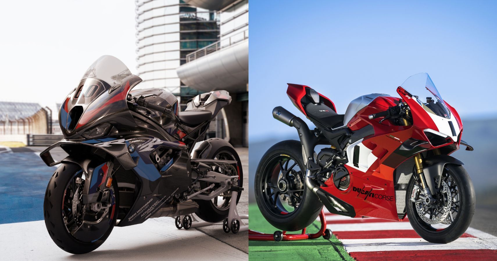 Here's Why The BMW M 1000 RR Is No Match For The Ducati Panigale V4 R