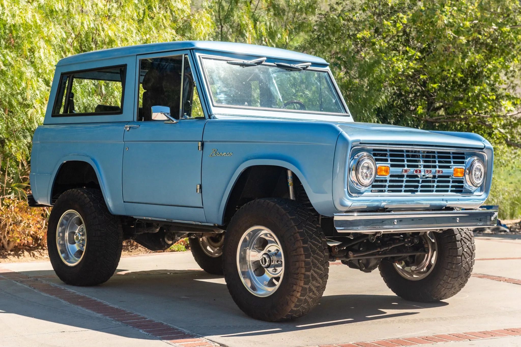 1966 Ford Bronco  Parked Outside