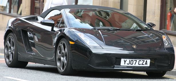 Lamborghini gifted to Carlos Tevez