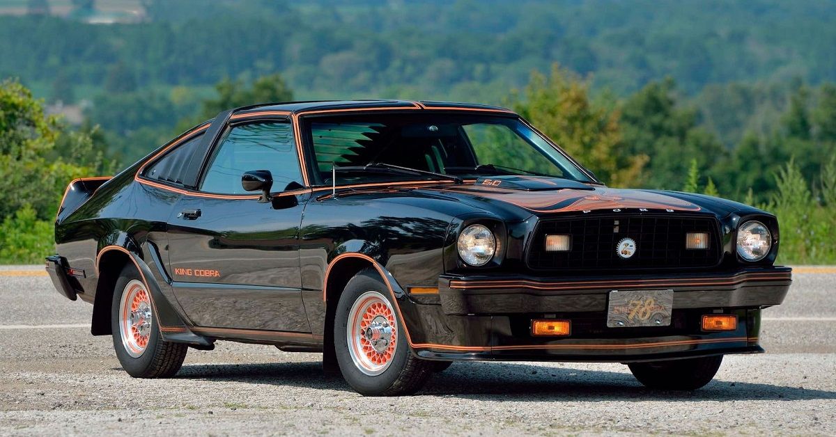 1978 Ford Mustang II King Cobra Parked