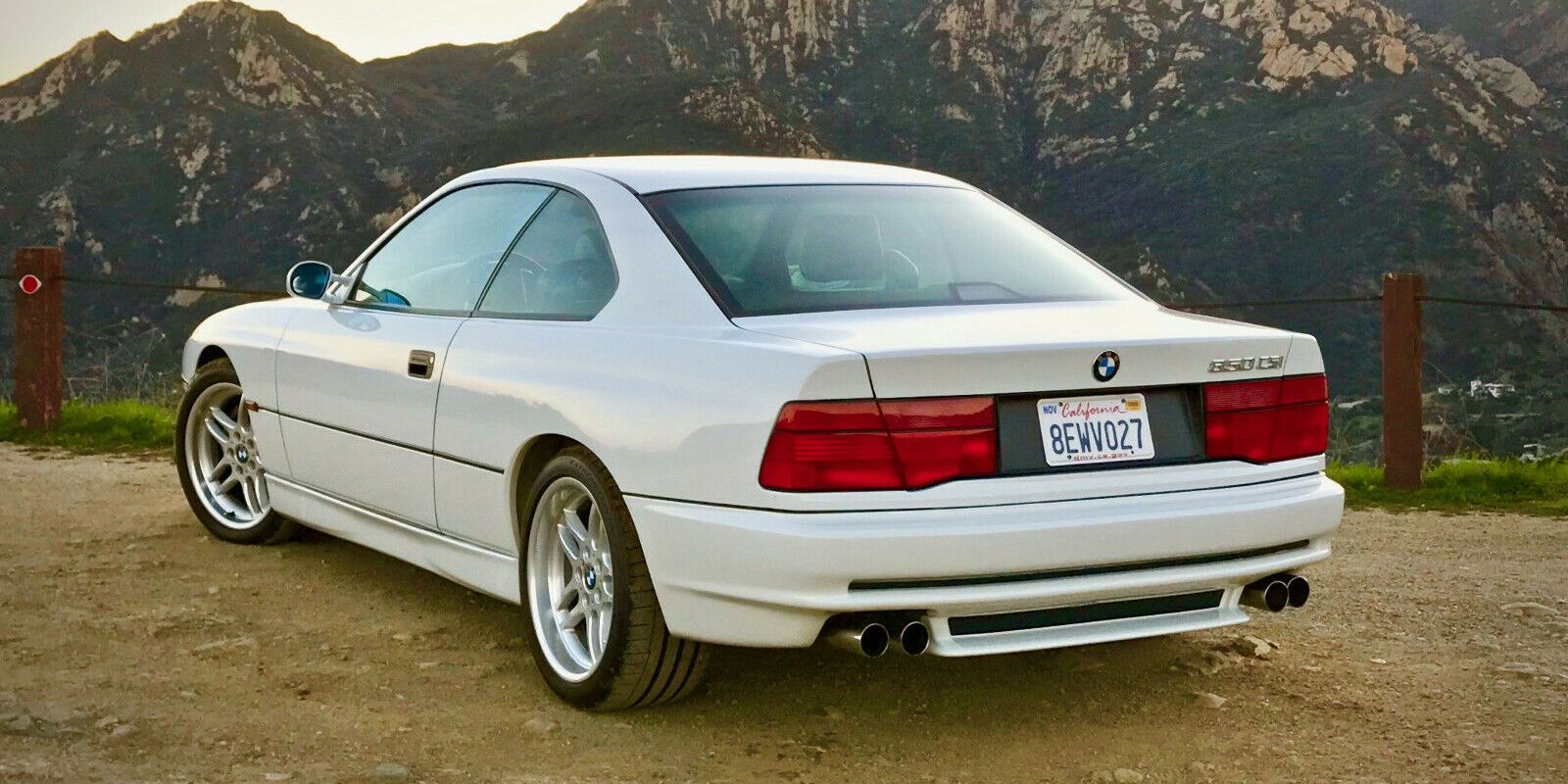1994 BMW 850CSI cropped