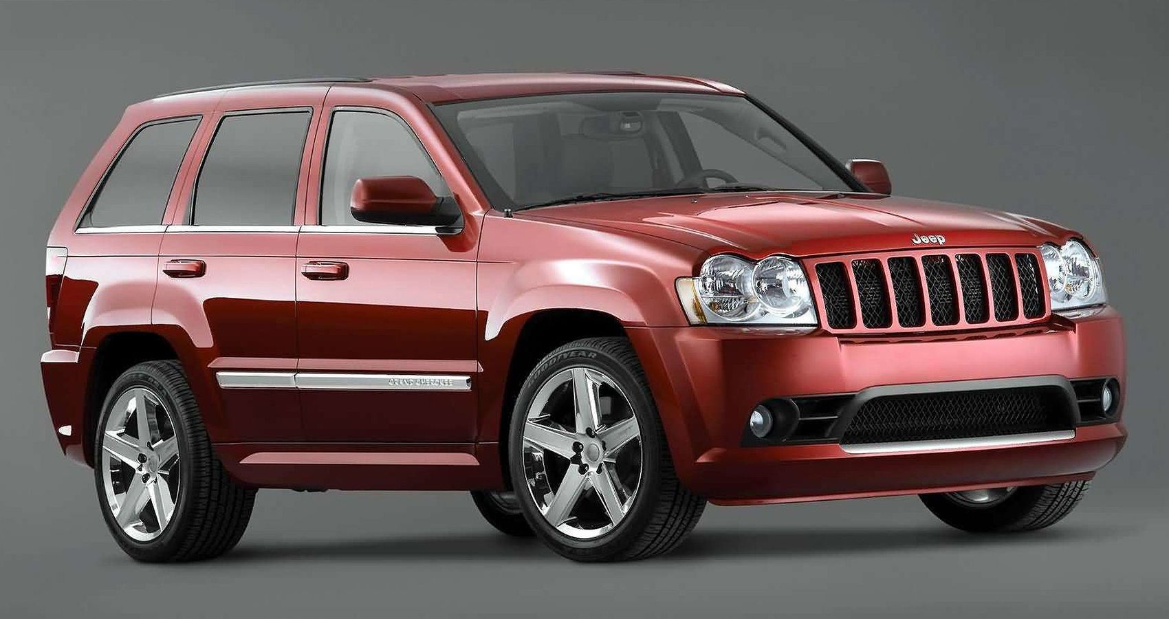 2006 Jeep Grand Cherokee SRT8 in Red