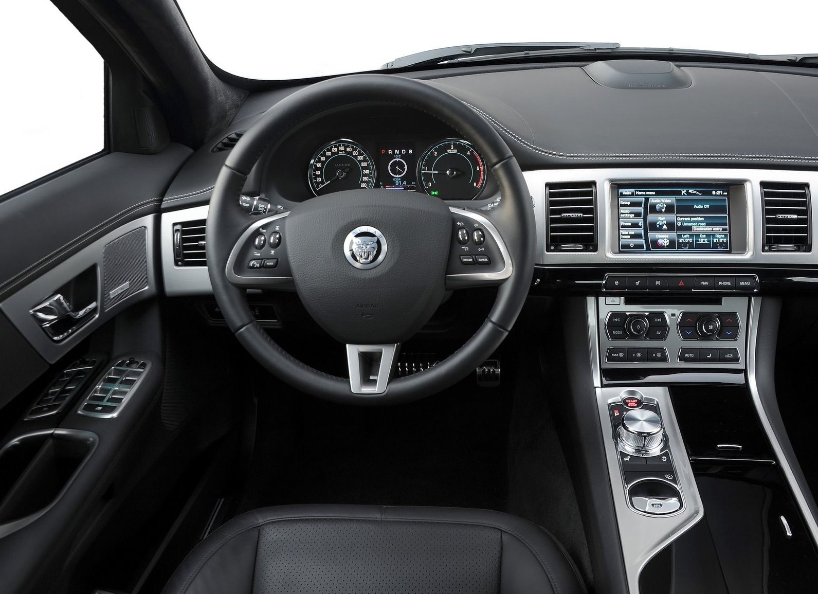 2012 Jaguar XF Interior Center Console