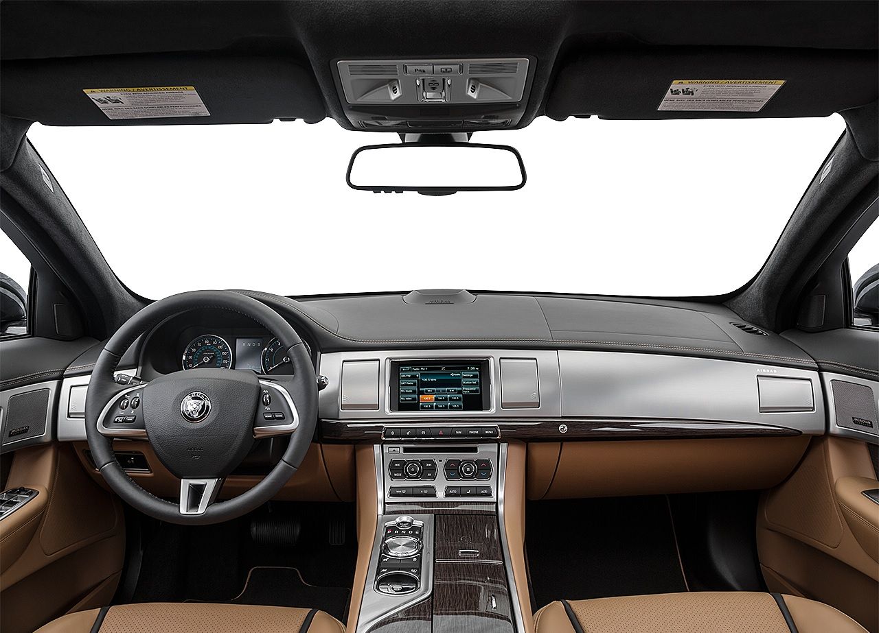 2015 Jaguar XF Supercharged cabin