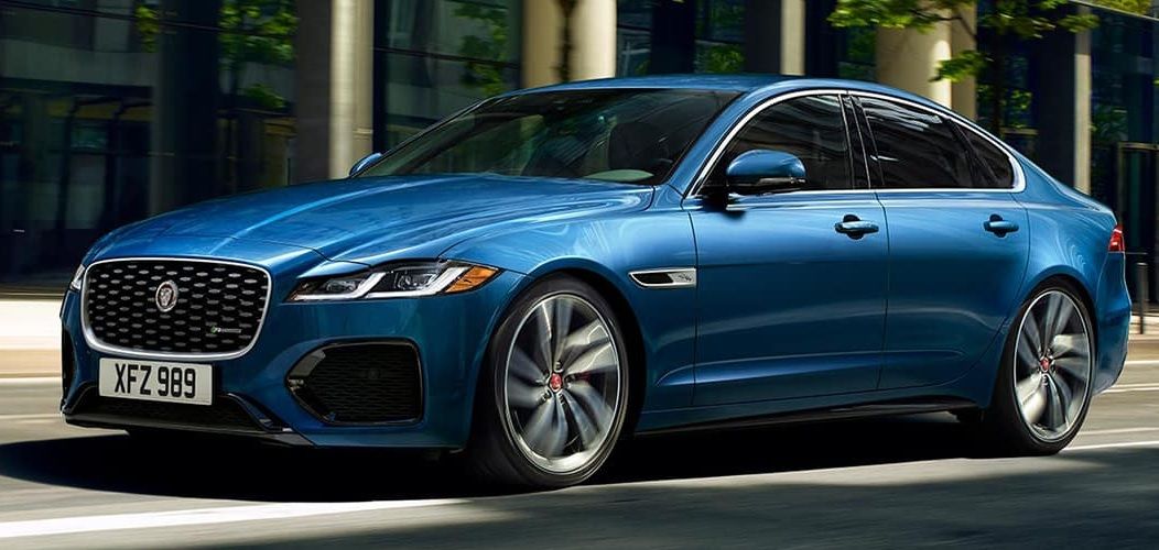 2017 Jaguar XF blue 