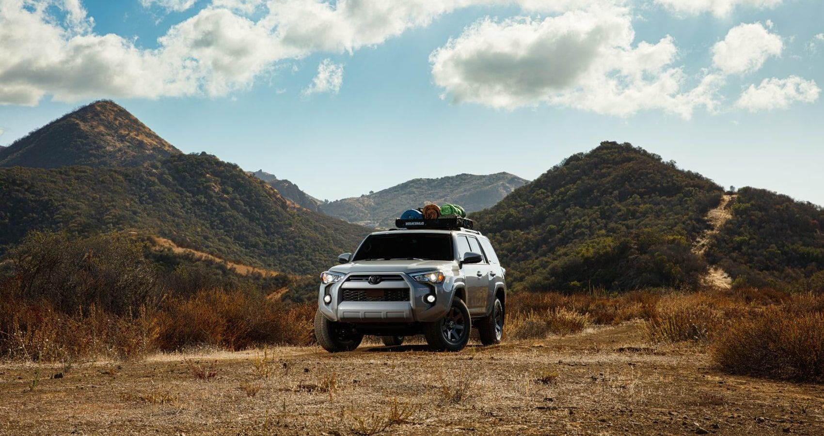 2021 Toyota 4Runner In Silver Front View