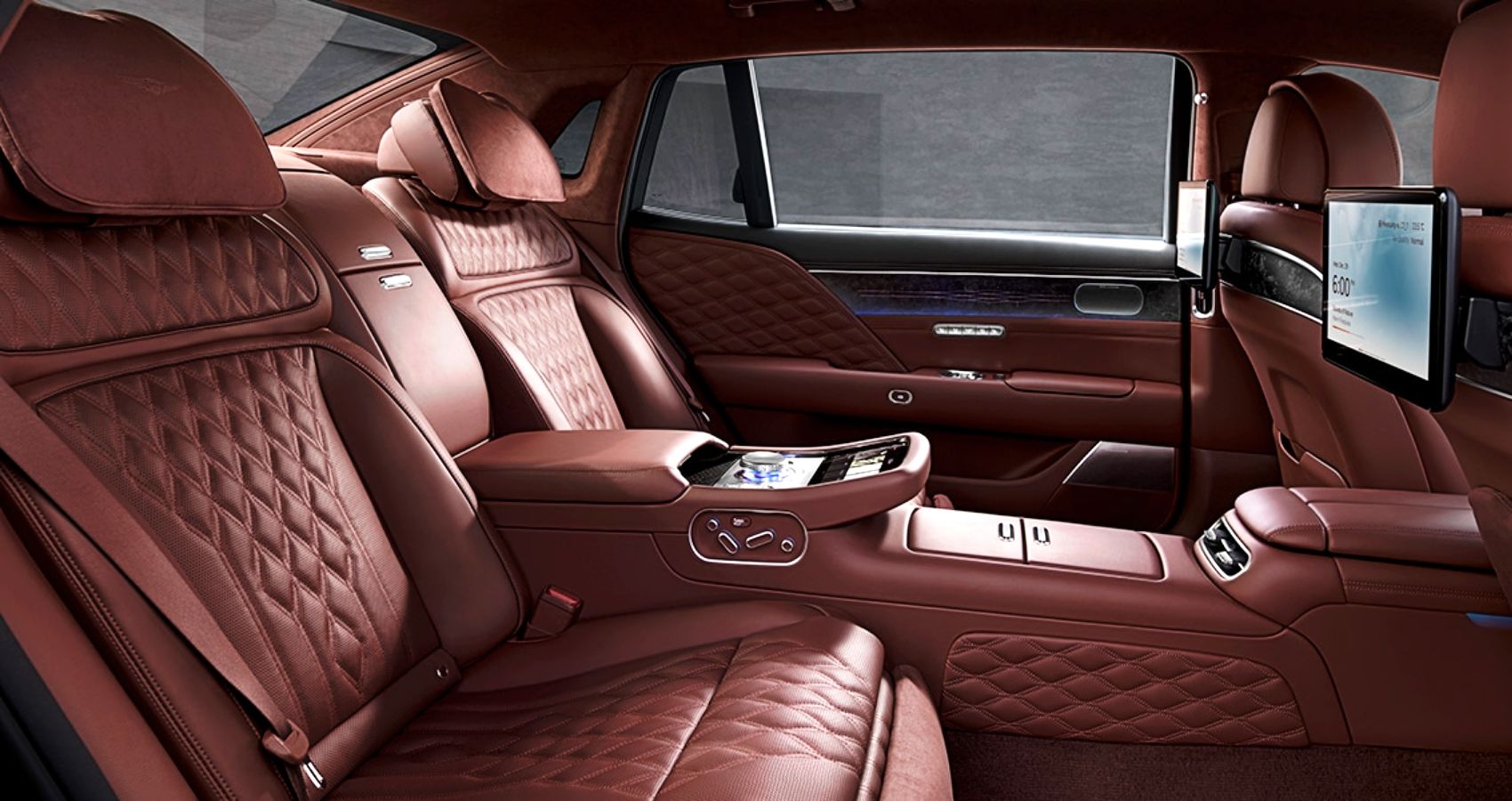 2023 Genesis G90 Rear Seats Space And Comfort