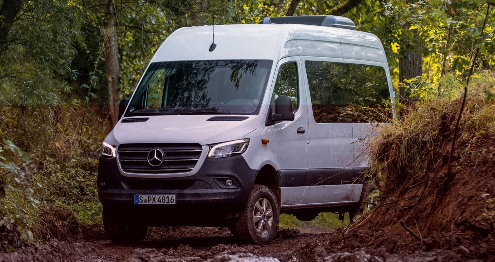 The 2023 Mercedes-Benz Sprinter Is A Four-Cylinder, All-Wheel-Drive Van