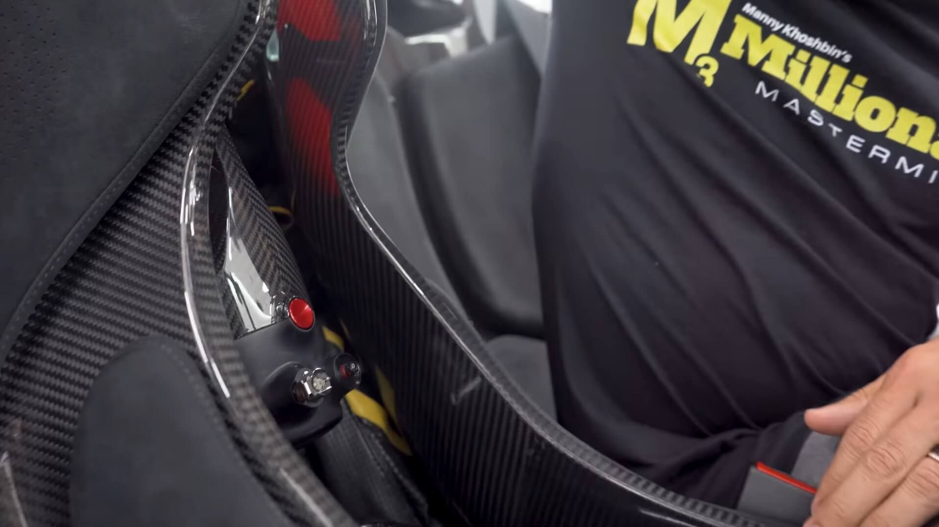 McLaren Senna Interior Close Up