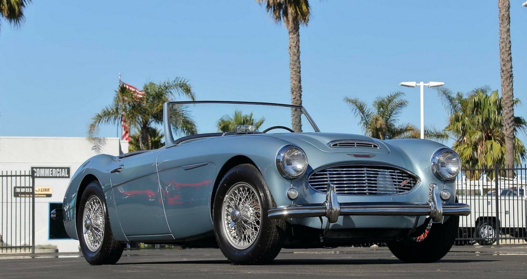 1959 Austin Healey 3000 sports car