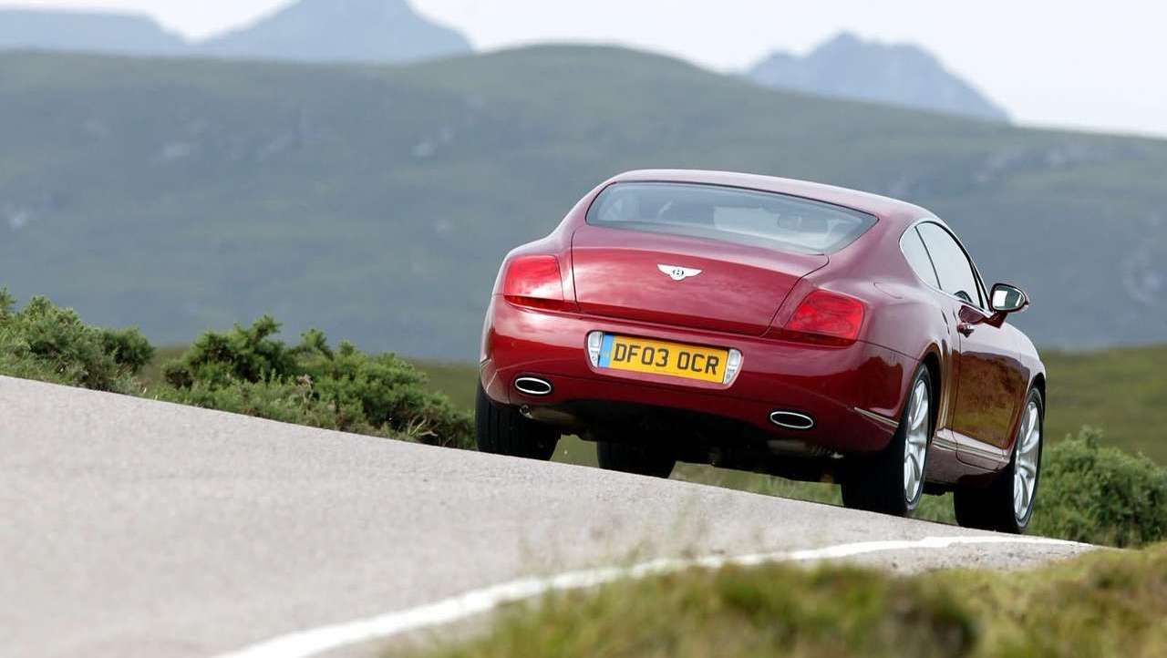 Bentley-Continental_GT-2003-Rear Red