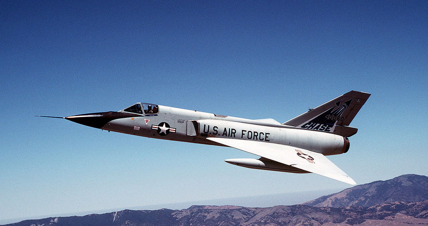 F-106 Delta Dart - side