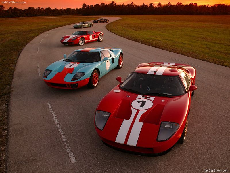 2005 Ford GT lineup