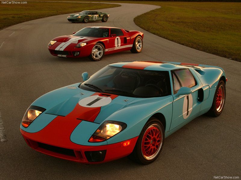 2005 Ford GT lineup