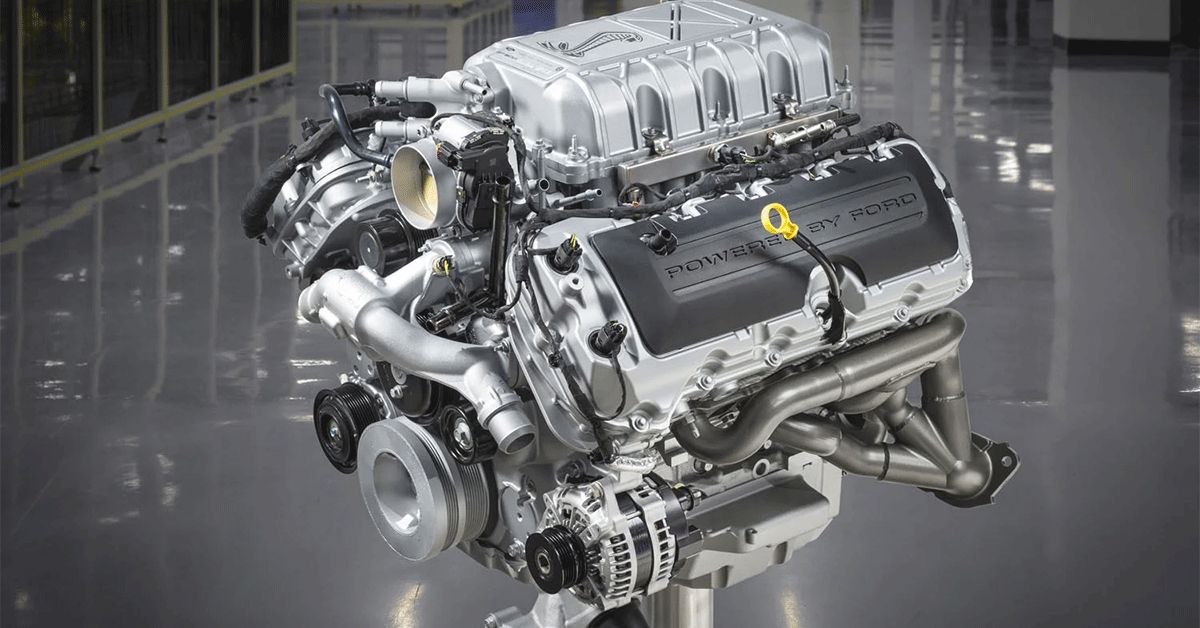 Ford-Mustang-GT500-5.2-Liter-Supercharged-“Predator”-V8-Engine