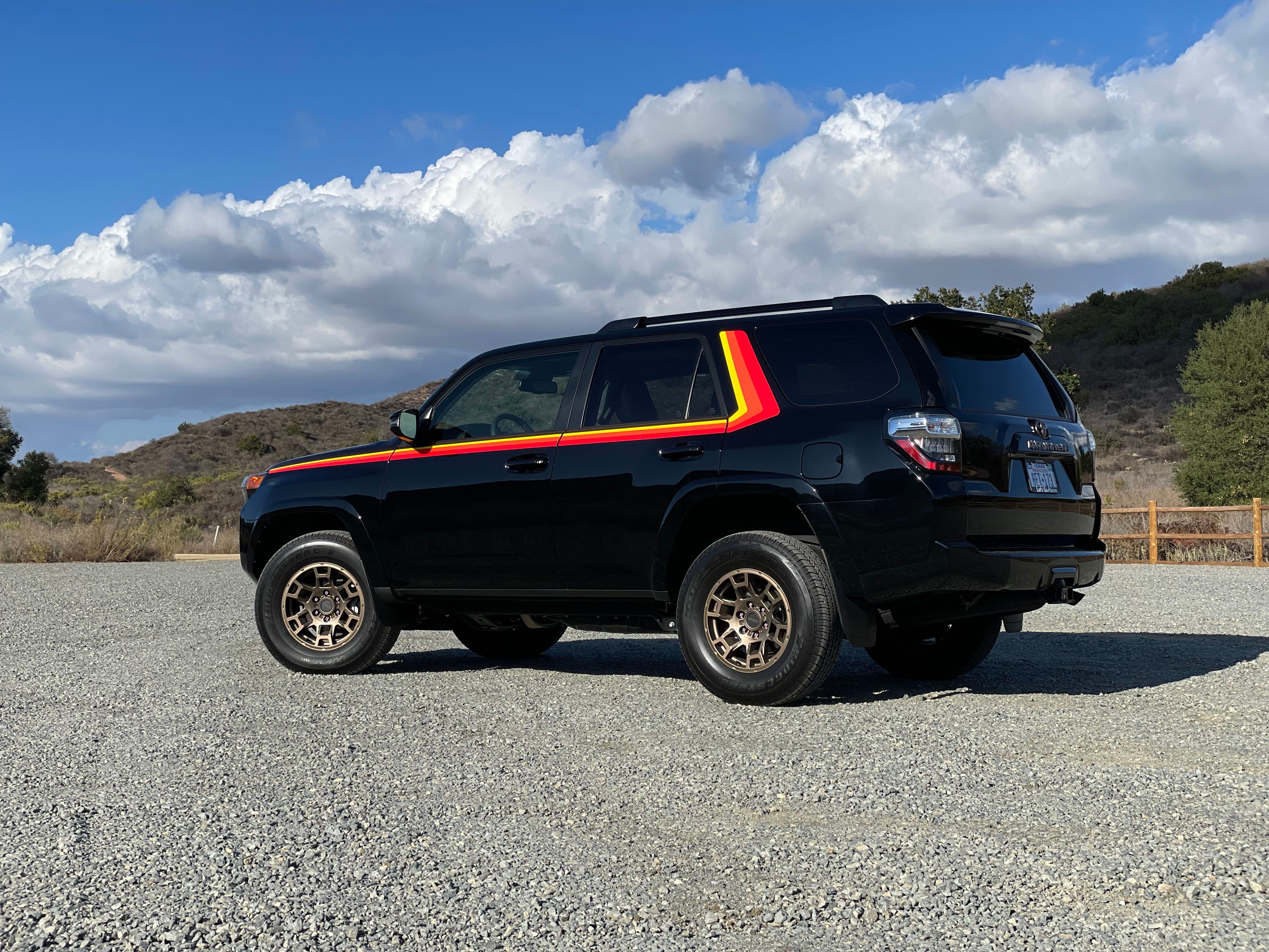 Toyota 4Runner к 40-летию 2023 года Специальная версия сзади