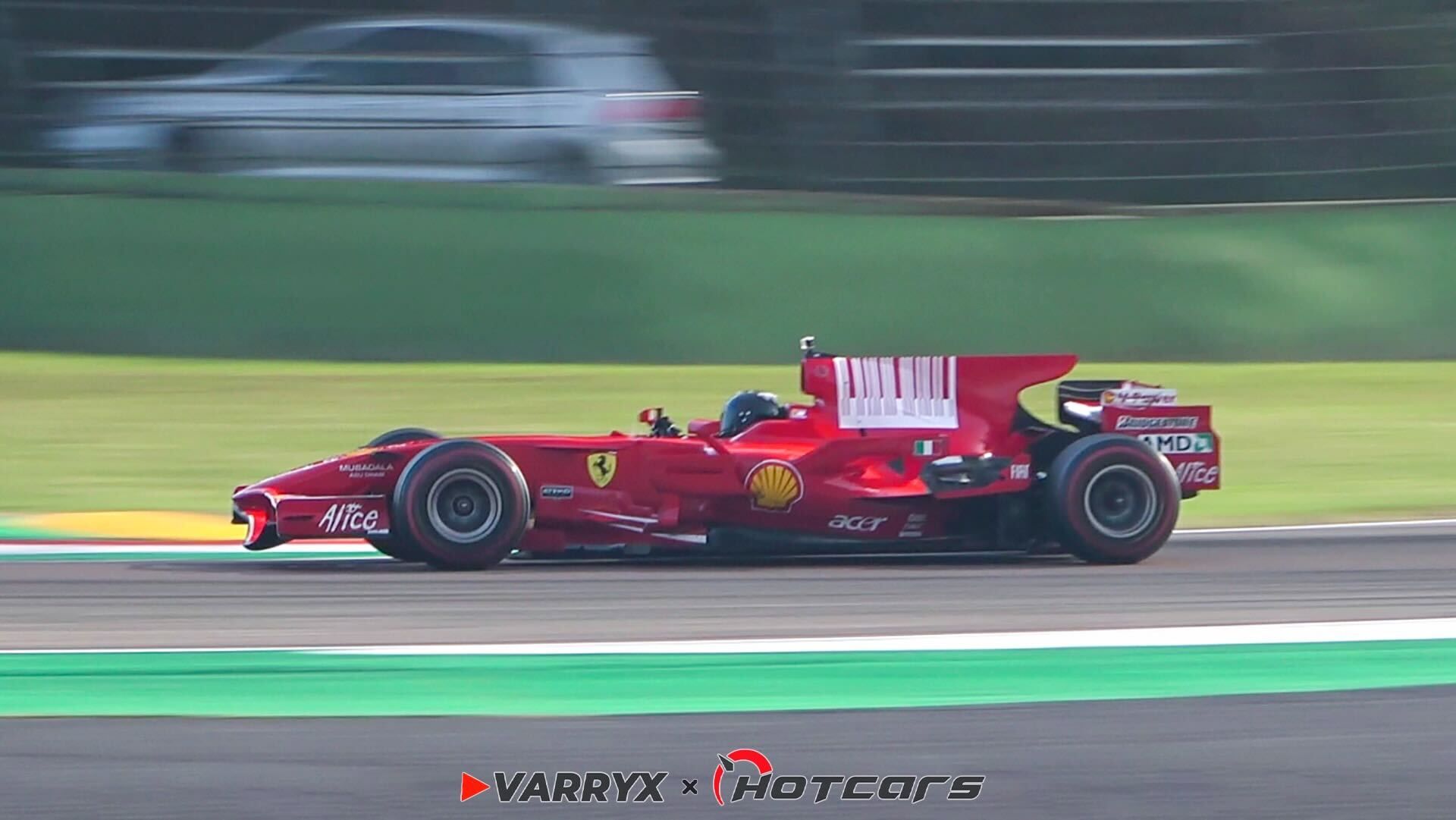 Ferrari F2008 Raikkonen And Massa Side View Imola 2022
