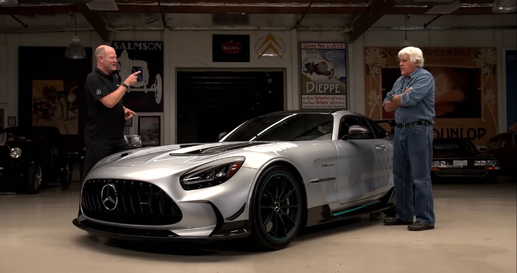 Jay Leno Mercedes-AMG GT Black Series In Jay Leno’s Garage