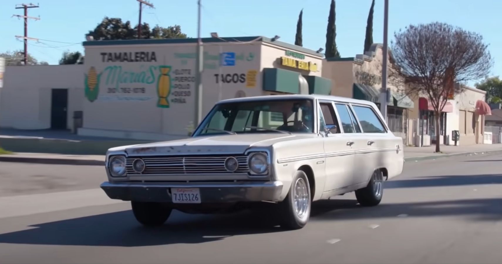 Jay Leno's 1966 Plymouth Belvedere Front Quarter View