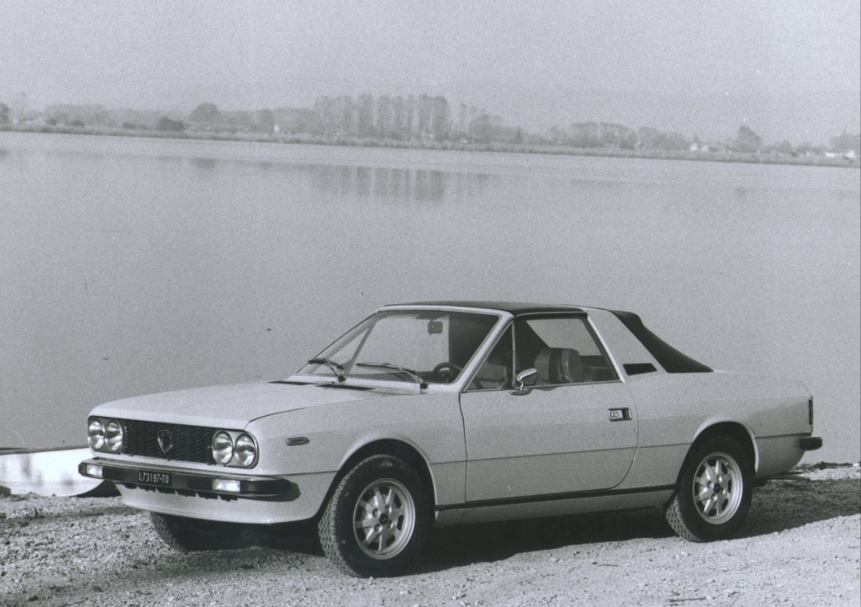 1974 Lancia Beta Spider Front Quarter View