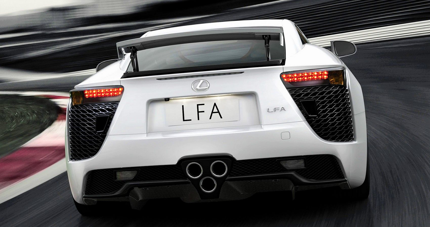 Lexus LFA - Rear