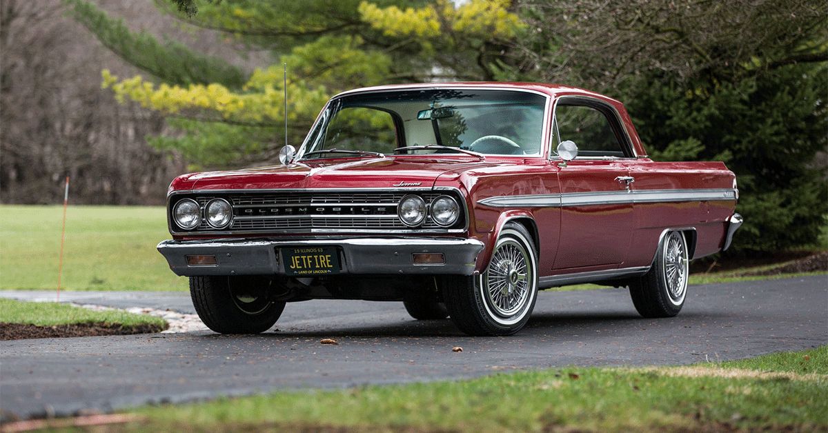 1963-Oldsmobile-Jetfire-(Red)---Front