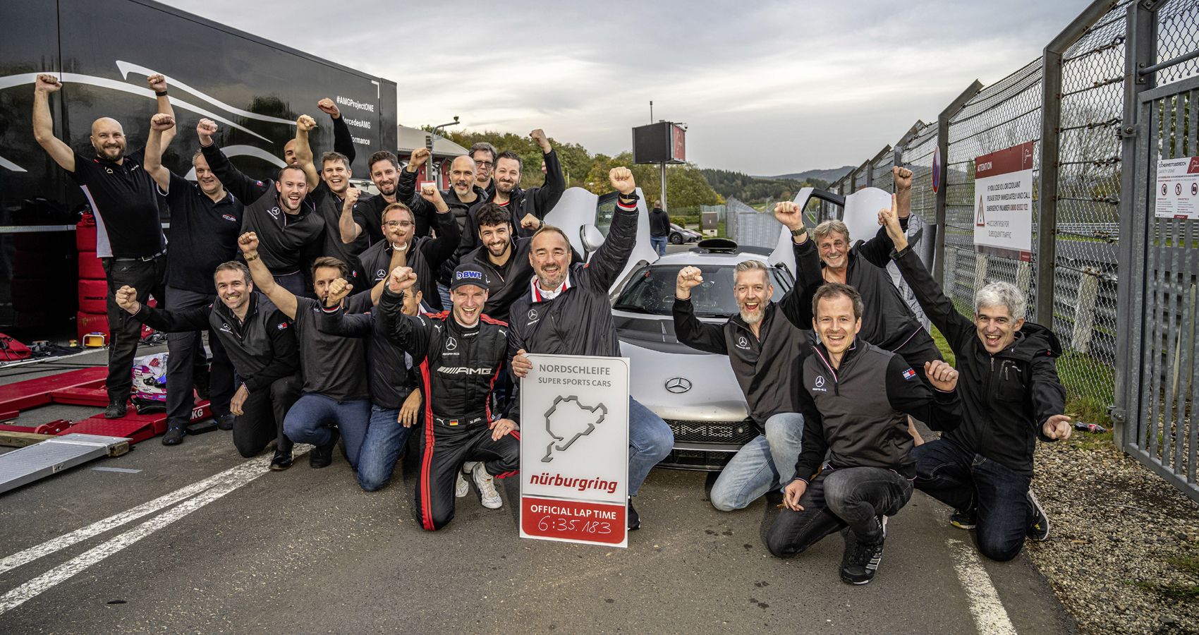 Mercedes-AMG ONE Becomes The Fastest Ever Production Car At Nürburgring-Nordschleife
