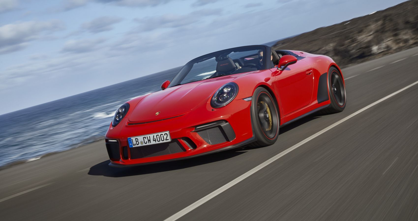 Porsche 911 Speedster Front Quarter View